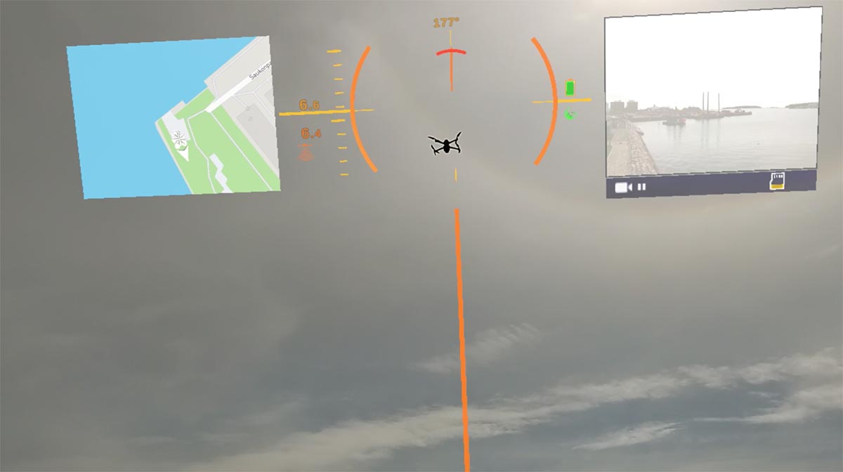 Starting flying