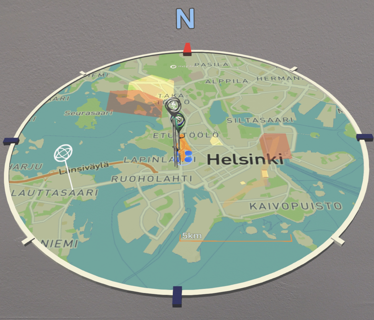 Circular map