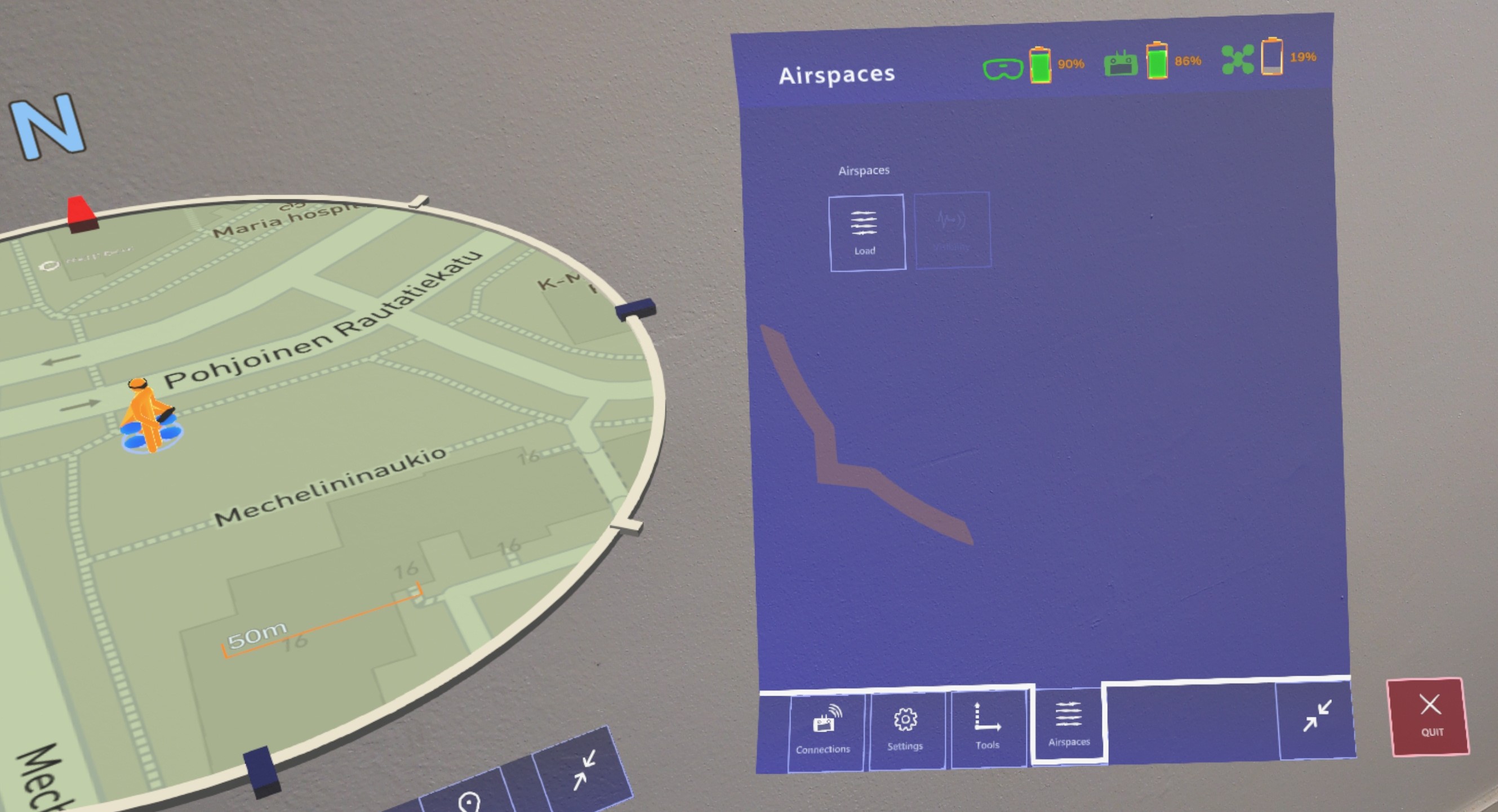 Airspaces Panel