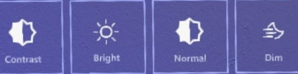 Contrast Settings